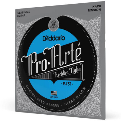 D'ADDARIO EJ31 PRO-ARTE RECTIFIED HARD TENSION струни для класичної гітари